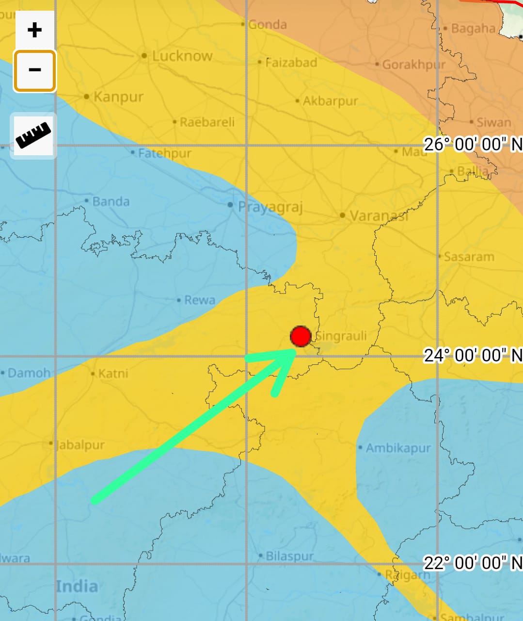 Singrauli Breaking: सिंगरौली में फिर आया भूकंप; जानिए