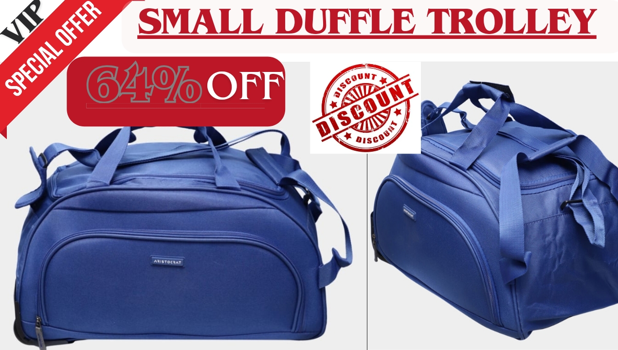 Singrauli Home Bazar: vishal mega mart में VIP के small duffle trolley पर 64% Discount Offer; जानिए