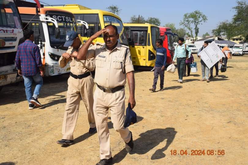 Singrauli Breaking: लोकसभा निर्वाचन 2024 के दल हुए रवाना; देखिए ताजा तस्वीरें