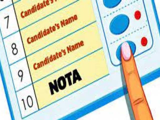 Lok Sabha elections: मतदाताओं ने नोटा पर बटन दबाकर बना दिया नया रिकॉर्ड; जानिए 