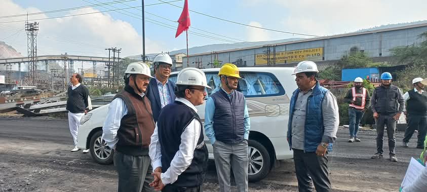 NCL Singrauli News: दुधीचुआ खदान पहुंचे मिनीरत्न NCL के CMD ने क्या देखा?; जानिए