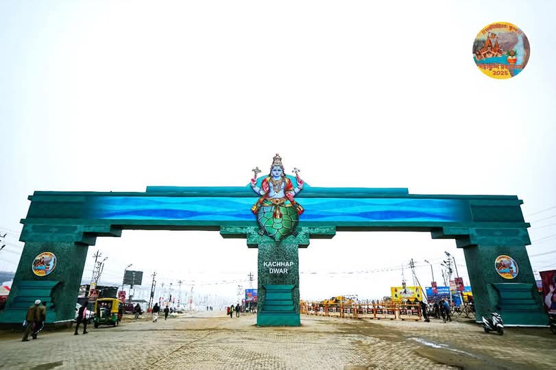 Mahakumbh 2025: महाकुंभ मेले की उल्टी गिनती शुरू; देखिए तस्वीरें
