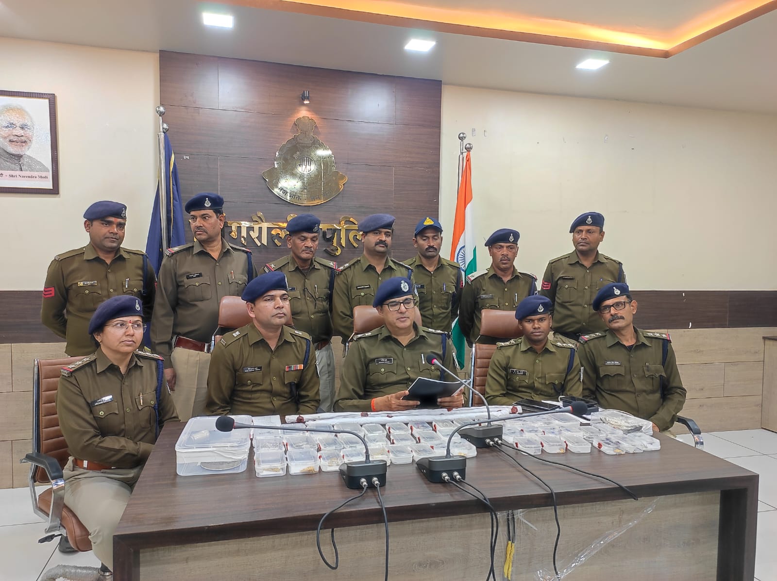 Singrauli Police: सिंगरौली के जिला मुख्यालय बैढ़न में 10 बड़ी चोरियों का खुलासा पुलिस ने किया; जानिए