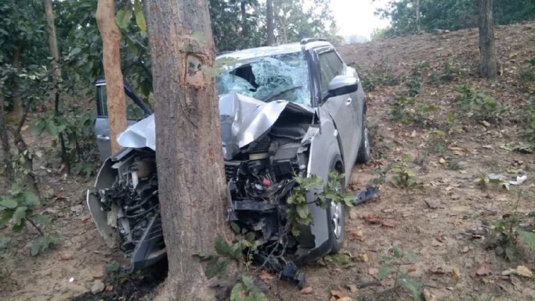 Singrauli News: अनियंत्रित SUV पेड़ से टकराई, एक की मौत, चार घायल; जानिए