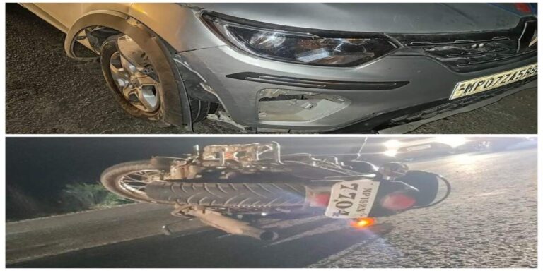 Accident News: तेज रफ्तार कार की टक्कर से बाइक सवार एक युवक मौत एक गंभीर रूप से घायल, जानिए 