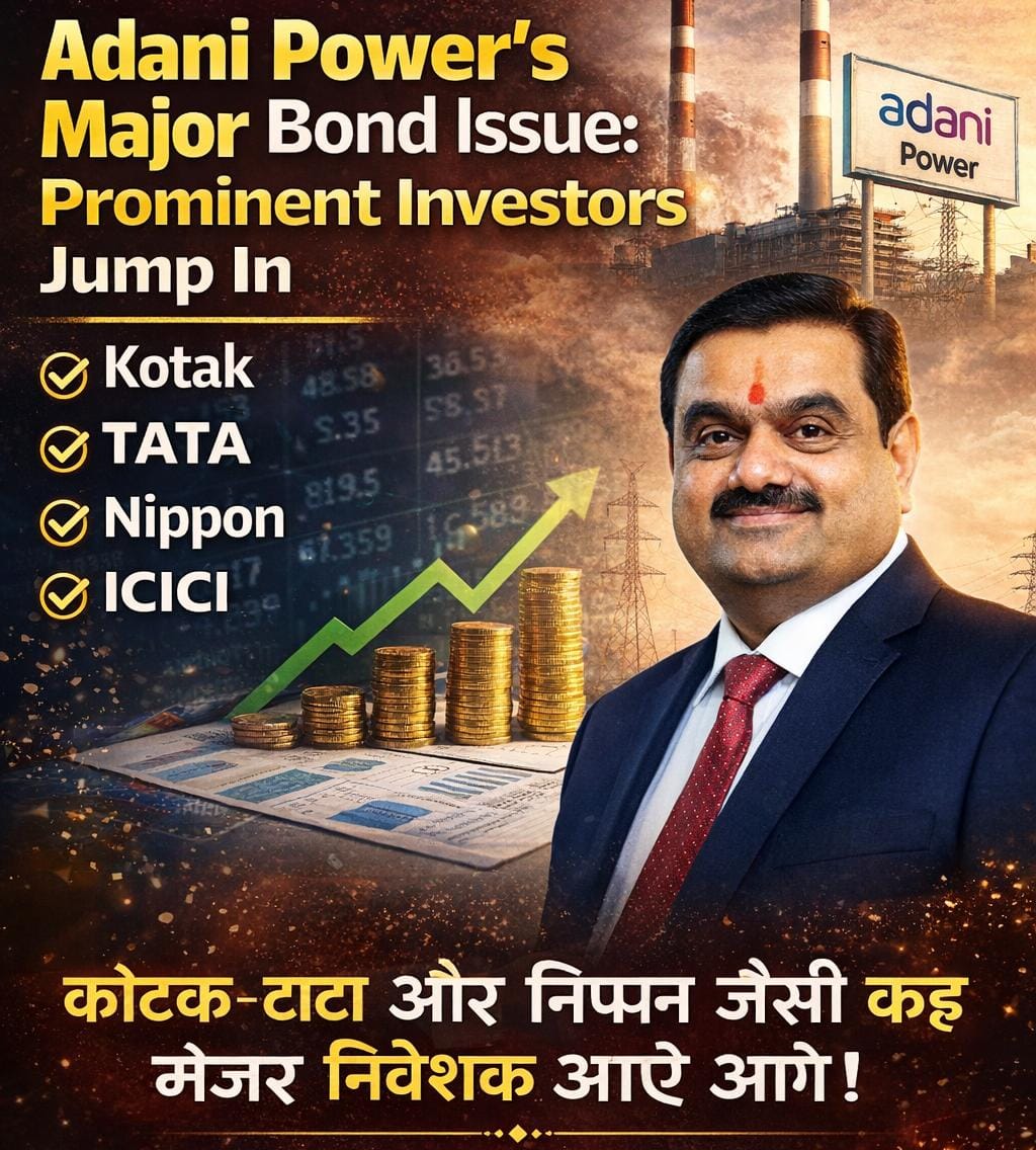 Business News: अदाणी पावर के सबसे बड़े बॉन्ड इश्यू पर निवेशकों की कतार, कोटक-टाटा समेत कई दिग्गज आगे; जानिए