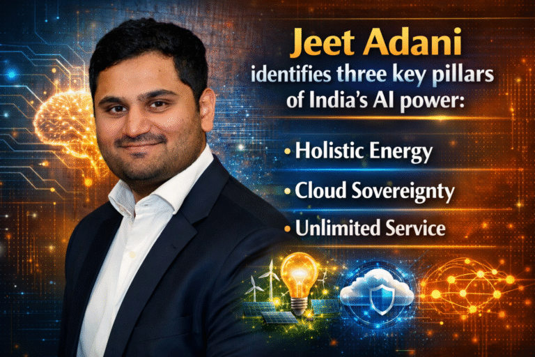 Adani Group: भारत को AI का उपभोक्ता नहीं, मालिक बनना होगा : जीत अदाणी