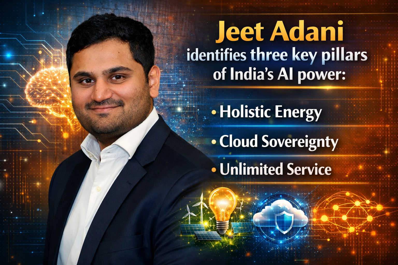 Adani Group: भारत को AI का उपभोक्ता नहीं, मालिक बनना होगा : जीत अदाणी