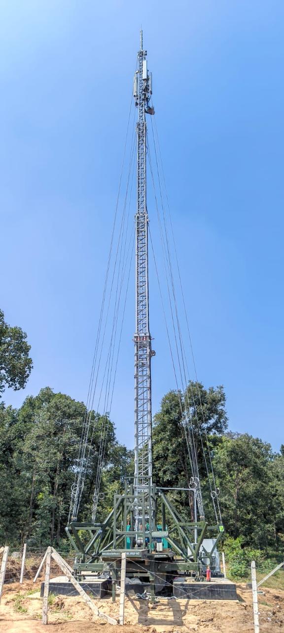 Singrauli News: अदाणी नेचुरल रिसोर्सेज के सहयोग से सुदूर गांव में पहली बार स्थापित हुआ मोबाइल टावर Singrauli News: अदाणी नेचुरल रिसोर्सेज के सहयोग से सुदूर गांव में पहली बार स्थापित हुआ मोबाइल टावर